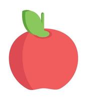 apple fruit icon vector