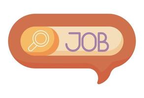 job search button web vector