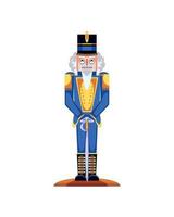 nutcracker with sword vector