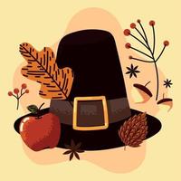 Thanksgiving festive celebration vector