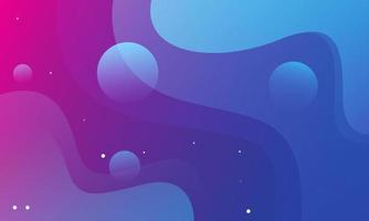 Abstract blue and pink wave background. Eps10 vector