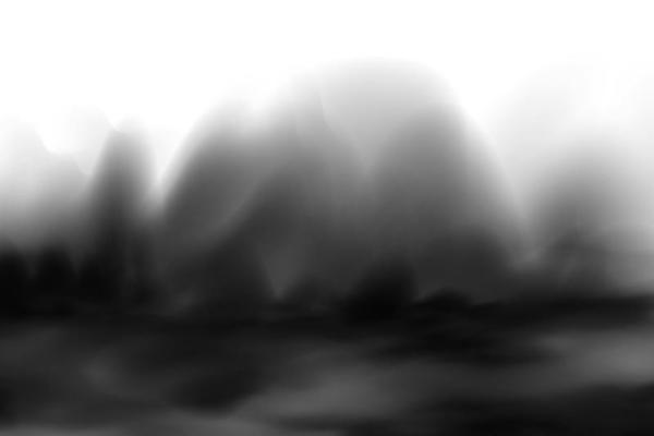 White vector cloudiness ,fog or smoke on dark checkered background.Cloudy sky or smog over the city.Vector illustration.