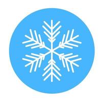 Vector  winter snowflake icon. illustration for web