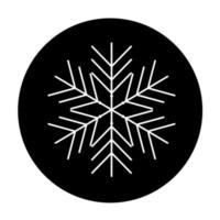 Vector  winter snowflake icon. illustration for web