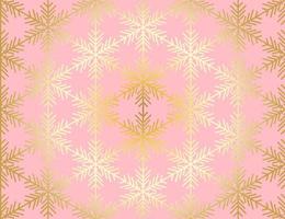 Vector Christmas card. Snowflakes background. Winter seamless pattern.