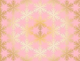 Vector Christmas card. Snowflakes background. Winter seamless pattern.