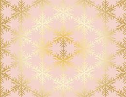 Vector Christmas card. Snowflakes background. Winter seamless pattern.