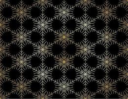 Vector Christmas card. Snowflakes background. Winter seamless pattern.