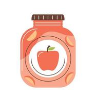 apple juice beverage vector