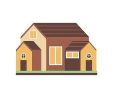 house facade icon vector