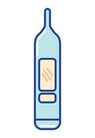 medical digital thermometer vector