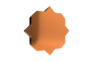 3d geometrisk form, baner, ikon, bricka, märka png transparent bakgrund