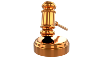 Judge hammer law gavel. Auction court hammer bid authority concept symbol PNG Transparent Background