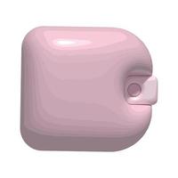 wallet 3d style vector