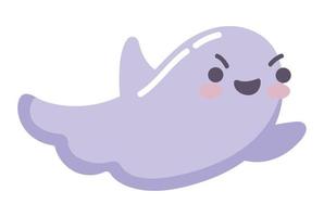 cartoon cute ghost vector