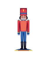 nutcracker man icon vector