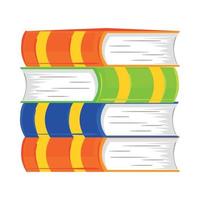 pile of books vector