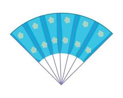 hand fan icon vector