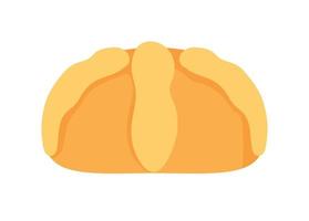 fresh bread icon vector