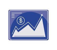 business chart money vector