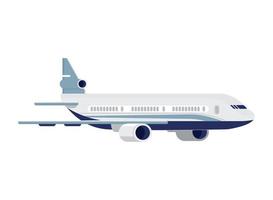 icono de transporte de avion vector