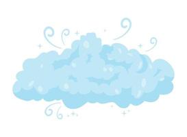 cloud wind weather vector