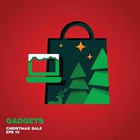 Gadgets Christmas Sale vector