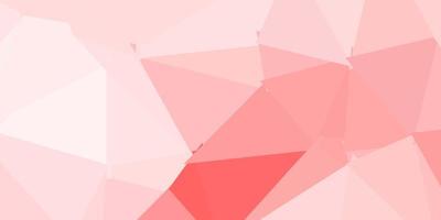 Light red vector gradient polygon wallpaper.