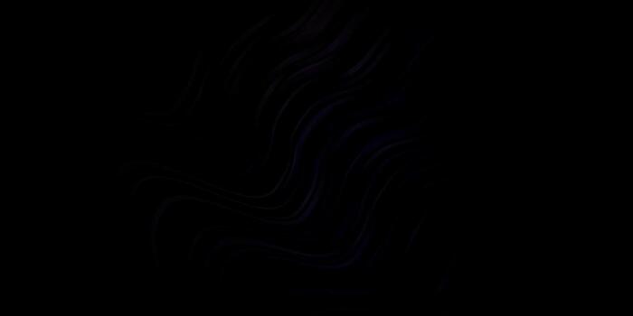 Dark Gray vector pattern with curves.