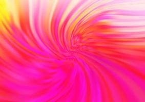 Light Pink, Yellow vector pattern with bubble shapes.