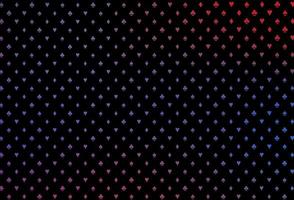 Dark blue, red vector layout with elements of cards.