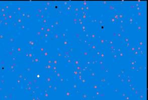 Light Blue, Red vector background with triangles, circles, cubes.