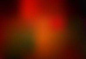 Dark Red, Yellow vector abstract blurred template.