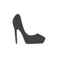 high heels logo vector