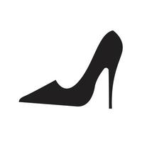 high heels logo vector