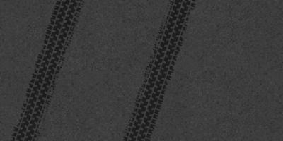 Tires tracks on asphalt background, offroad prints vector