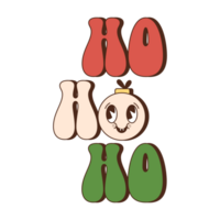 letras de navidad. Ho Ho Ho. png