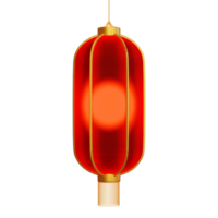 Chinatown Lantern 3D Element png