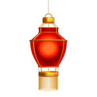 Chinatown Lantern 3D Element png