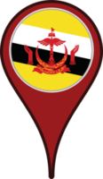 símbolo de alfiler de Brunéi png