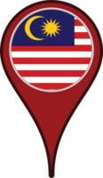 símbolo de alfiler de malasia png