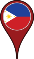 símbolo de pin de filipinas png