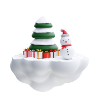 Natale 3d elemento png