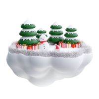 Natale 3d elemento png