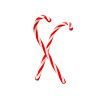 Christmas 3d element candy cane png