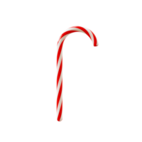 canne en bonbon élément 3d de noël png