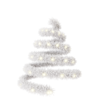 árbol de navidad elemento 3d png