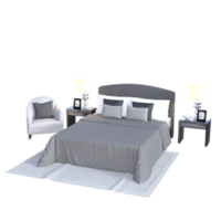 Furniture 3d rendering png