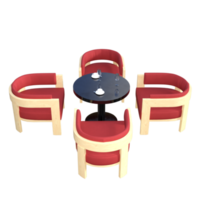 Furniture 3d rendering png