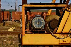 Ventilation mechanism from the crane photo